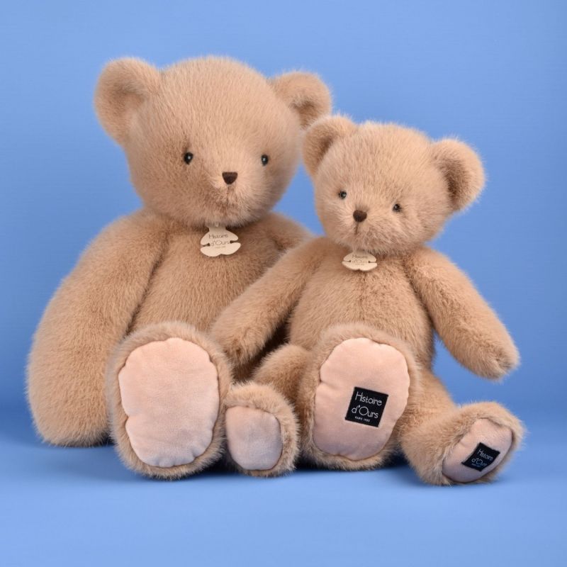 Image d'ambiance de présentation du produit Peluche ours Clémentin Miel Amande (60 cm) - Histoire d'Ours